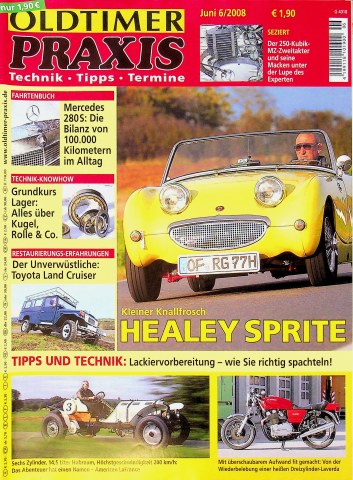 Deckblatt Oldtimer Praxis (06/2008)